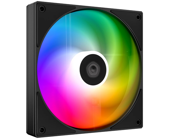  Вентилятор ID-COOLING AS-120-ARGB-K (120mm, 2000rpm, 58.0 CFM, 27.2 дБ, PWM 4-pin, ARGB, black) 