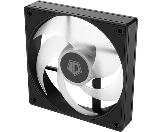  Вентилятор ID-COOLING AS-120-ARGB-K (120mm, 2000rpm, 58.0 CFM, 27.2 дБ, PWM 4-pin, ARGB, black) 