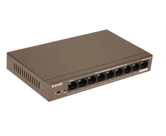  Коммутатор TENDA TEF1109P-8-102W 9Port 10/100M POE 