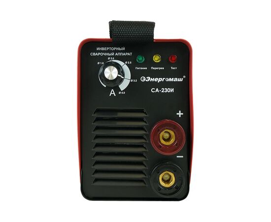  Сварочный инвертор Энергомаш СА-230И (230А, ПВ 60проц., 170-250В, HotStart/AntiStick/ArcForce) 