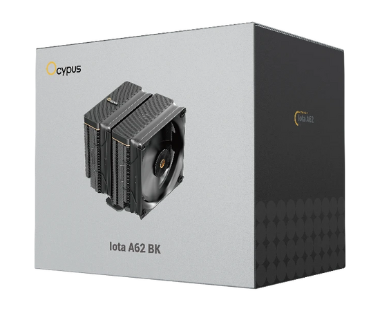  Кулер Ocypus Iota A62 BK (Iota-A62-BK2NNWD00X-GL) (All sockets, TDP 260W, PWM) 