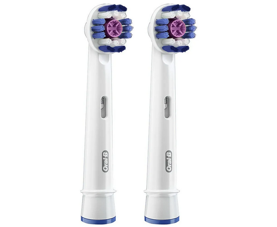  Насадки для зубных щеток BRAUN ORAL B EB18-2 3D White 2шт 