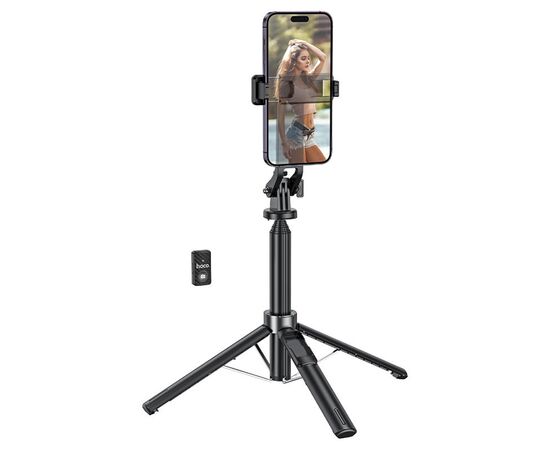  Трипод-монопод Hoco K21 Stream aluminum (black) (222792) 