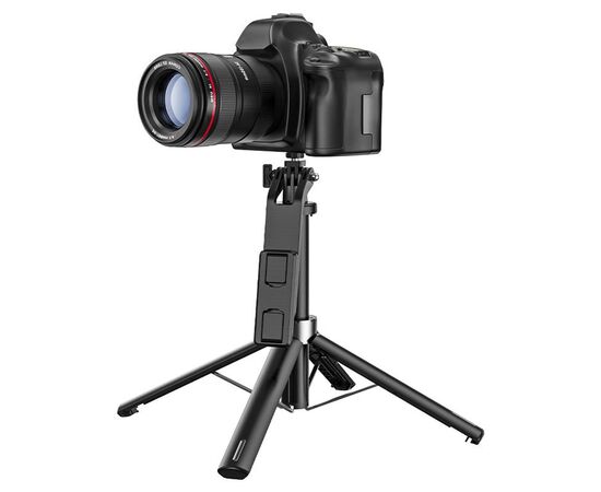  Трипод-монопод Hoco K21 Stream aluminum (black) (222792) 