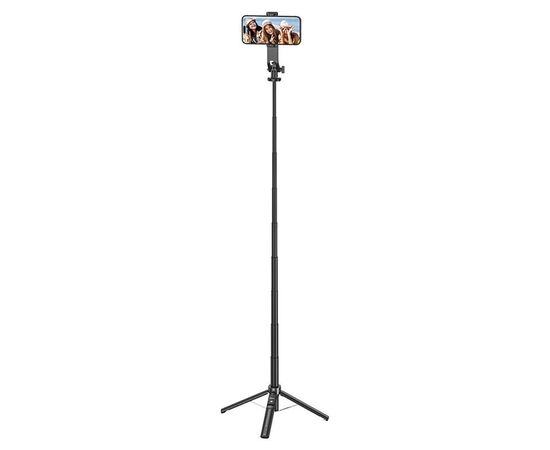  Трипод-монопод Hoco K21 Stream aluminum (black) (222792) 