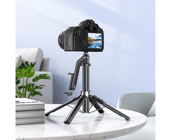  Трипод-монопод Hoco K21 Stream aluminum (black) (222792) 