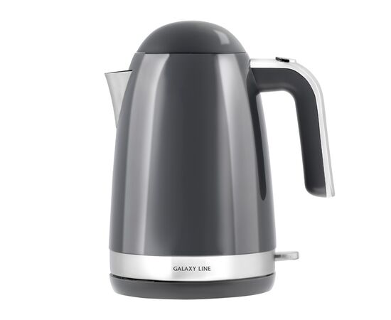  Чайник Galaxy LINE GL 0332 Графитовый, сталь двойные стенки 
