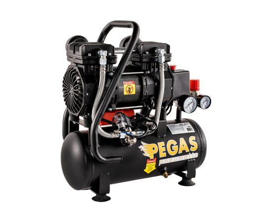 Компрессор Pegas pneumatic PG-602 малошумный проф. безмасляный 6619 