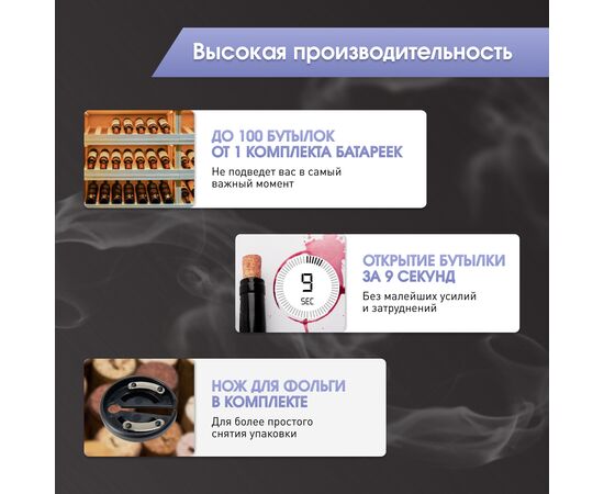  Электрический штопор Zigmund & Shtain ZWC-640 
