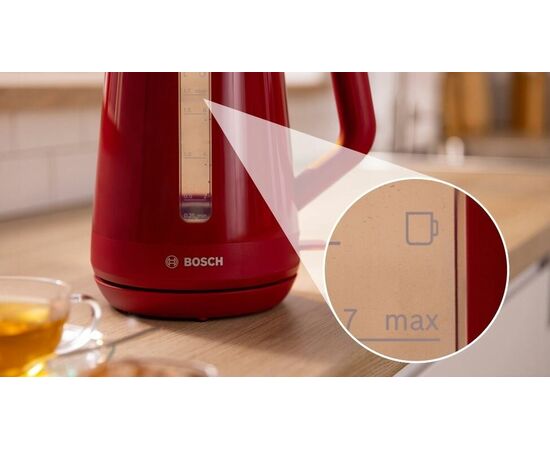  Чайник Bosch TWK1M124 красный 