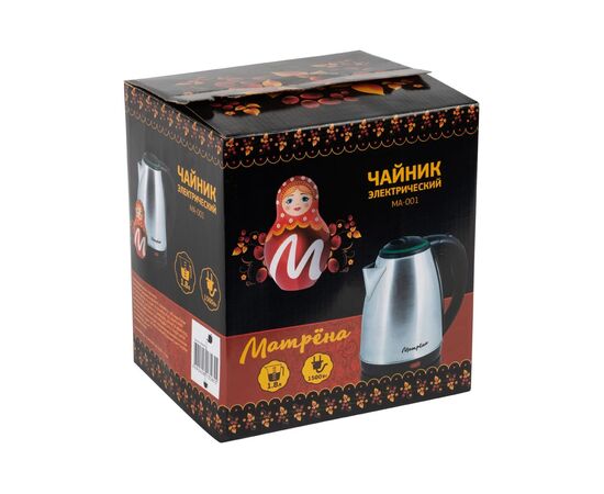  Электрочайник Матрёна MA-001 зеленый 