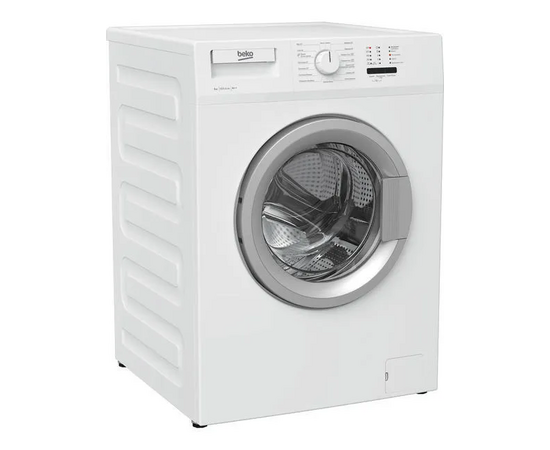  Стиральная машина Beko WRS54P1BSW белая, фронтальная, 85x60x37см, макс.:5кг, 15 программ, классы А/А/D, дисплея - нет 