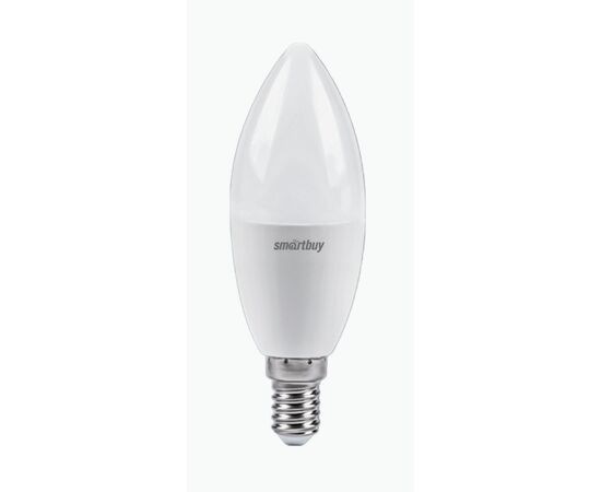  Лампа светодиодная SMARTBUY C37 9,5Вт 4000K E14 (свеча, нейтральный свет) 