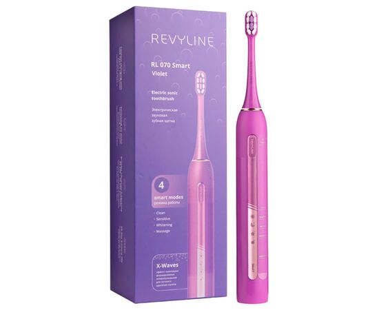  Электрическая зубная щетка Revyline RL 070 фиолетовая 