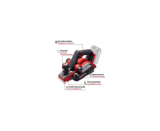  Рубанок Einhell TP-PL 18/3 Li BL-Solo (4345405) 