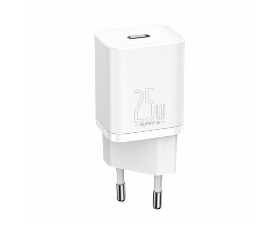  СЗУ Baseus Super Si TZCCSUP-L02 Quick Charger 1C 25W EU Sets White 