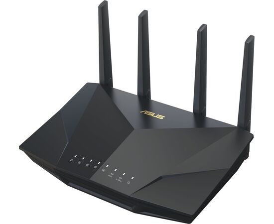  Роутер беспроводной Asus RT-AX5400 10/100/1000 черный 
