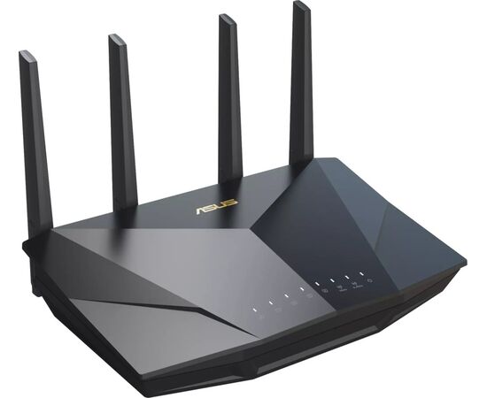  Роутер беспроводной Asus RT-AX5400 10/100/1000 черный 