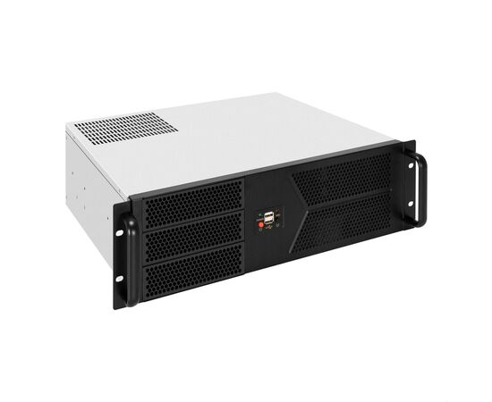  Корпус ExeGate Pro 3U400-07 EX297730RUS (RM 19", высота 3U, глубина 400, без БП, 2*USB) 