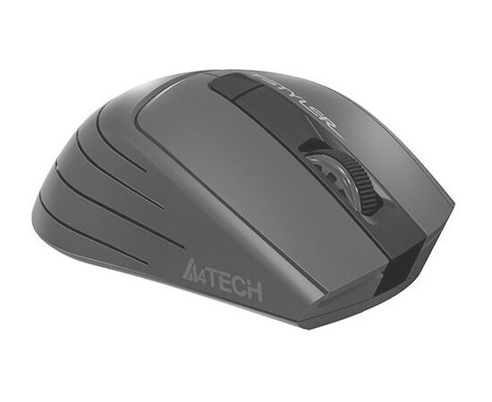  Мышь A4Tech Fstyler FG30S серый оптич. 2000dpi silent беспров. USB 6but (FG30S GREY) 