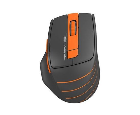  Мышь A4Tech Fstyler FG30S серый/оранжевый оптич. 2000dpi silent беспров. USB 6but (FG30S ORANGE) 