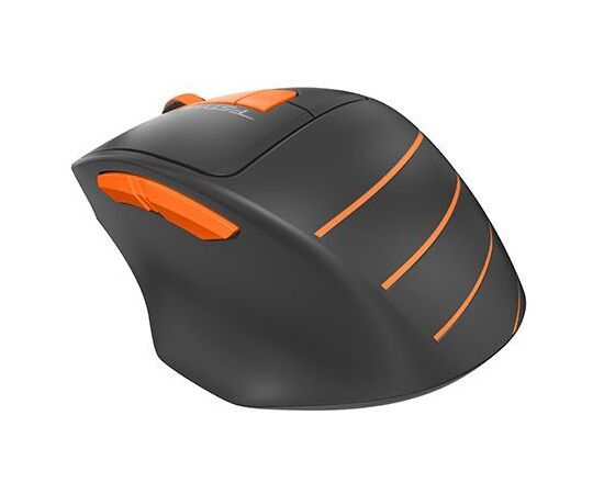  Мышь A4Tech Fstyler FG30S серый/оранжевый оптич. 2000dpi silent беспров. USB 6but (FG30S ORANGE) 