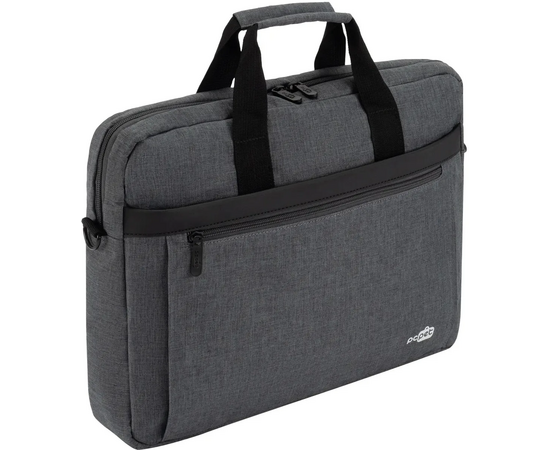  Сумка для ноутбука PC PET PCP15B4GY 15.6" темно-серый 
