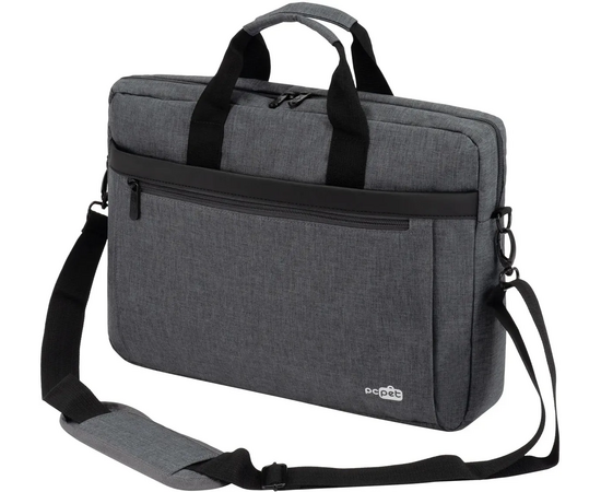  Сумка для ноутбука PC PET PCP15B4GY 15.6" темно-серый 