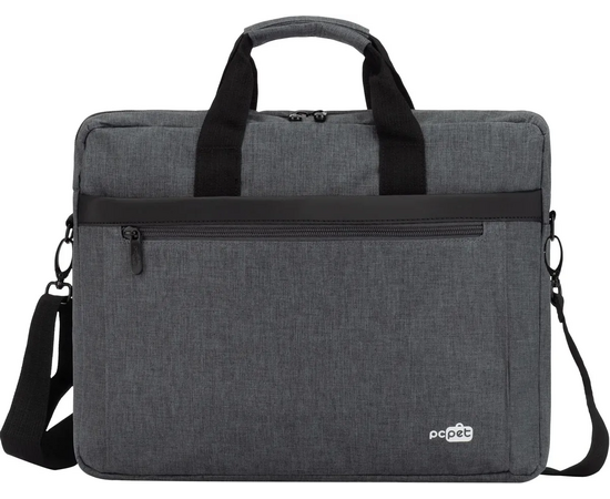  Сумка для ноутбука PC PET PCP15B4GY 15.6" темно-серый 