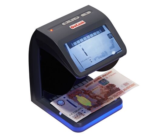  Детектор банкнот Docash Mini Combo просмотровый мультивалюта 