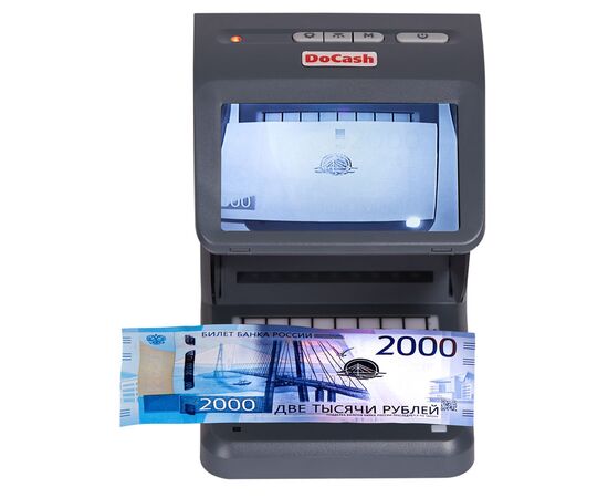  Детектор банкнот Docash Mini Combo просмотровый мультивалюта 