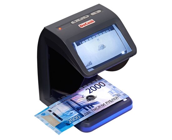  Детектор банкнот Docash Mini Combo просмотровый мультивалюта 