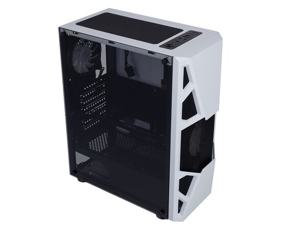  Корпус Formula CL-3303W RGB белый без БП ATX 6x120mm 2xUSB2.0 1xUSB3.0 audio bott PSU 