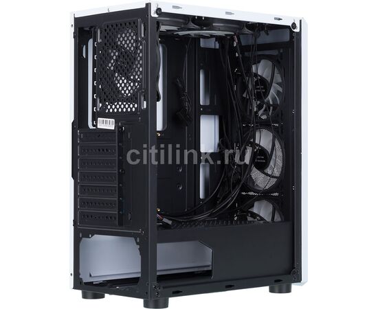  Корпус Formula CL-3303W RGB белый без БП ATX 6x120mm 2xUSB2.0 1xUSB3.0 audio bott PSU 