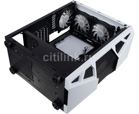  Корпус Formula CL-3303W RGB белый без БП ATX 6x120mm 2xUSB2.0 1xUSB3.0 audio bott PSU 