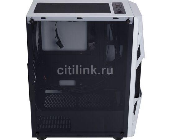  Корпус Formula CL-3303W RGB белый без БП ATX 6x120mm 2xUSB2.0 1xUSB3.0 audio bott PSU 