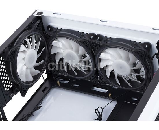  Корпус Formula CL-3303W RGB белый без БП ATX 6x120mm 2xUSB2.0 1xUSB3.0 audio bott PSU 
