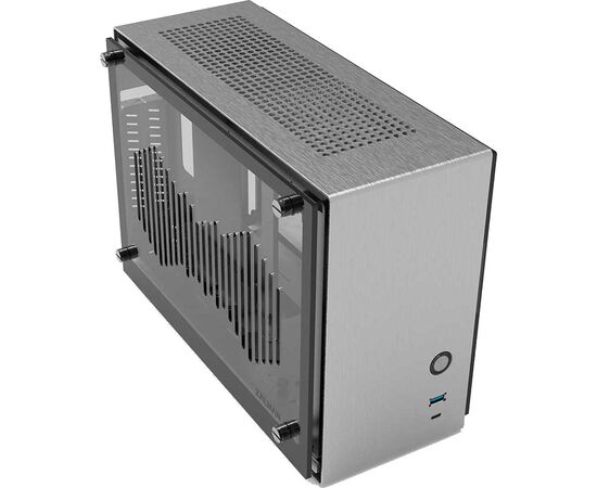  Корпус Zalman M2 Mini minitower MITX W/O PSU Silver 