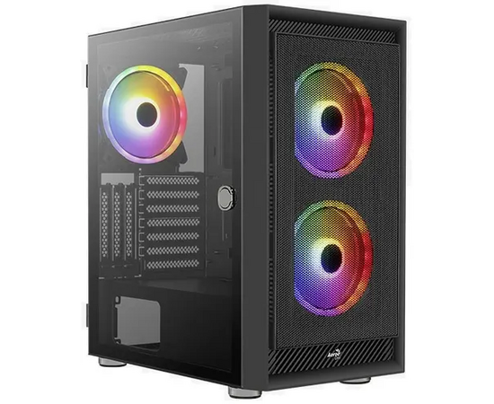  Корпус Aerocool Graphite-G-BK-v2 (ACCM-PB24033.11) черный без БП ATX 6x120mm 1x140mm 2xUSB3.0 