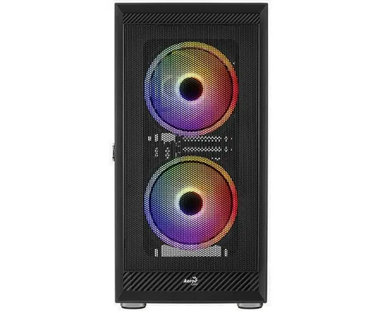  Корпус Aerocool Graphite-G-BK-v2 (ACCM-PB24033.11) черный без БП ATX 6x120mm 1x140mm 2xUSB3.0 