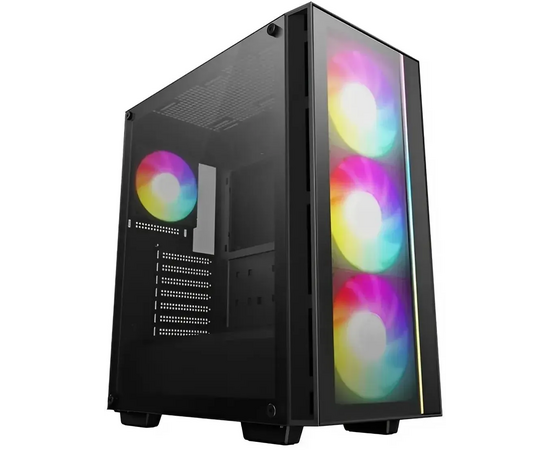  Корпус DeepCool MATREXX 55 V4 Black (R-MATREXX55-BKADA4-G-4) (ATX, без БП, 2хUSB3.0, с окном) 