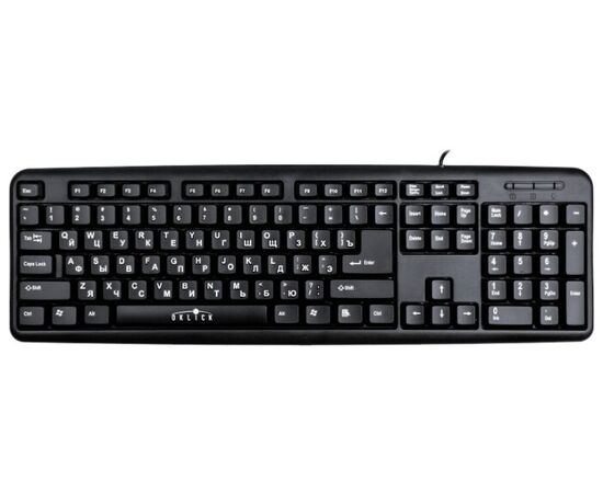  Клавиатура Oklick 180M черный USB 