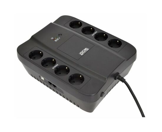  ИБП Powercom SPD-1000U,Line-Interactive, 1000VA / 550W, Tower, Schuko, USB 