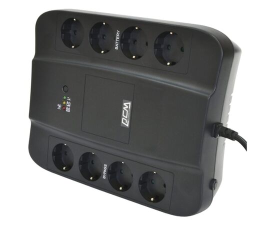  ИБП Powercom SPD-1000U,Line-Interactive, 1000VA / 550W, Tower, Schuko, USB 