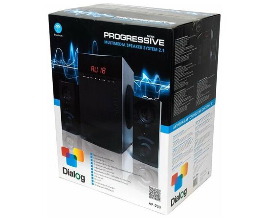  Колонки Dialog Progressive AP230 black 
