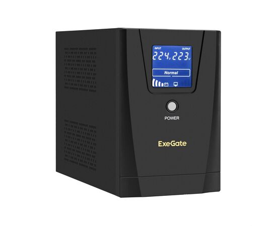  ИБП ExeGate EP285492RUS SpecialPro Smart LLB-1200.LCD.AVR.C13.RJ.USB Black 