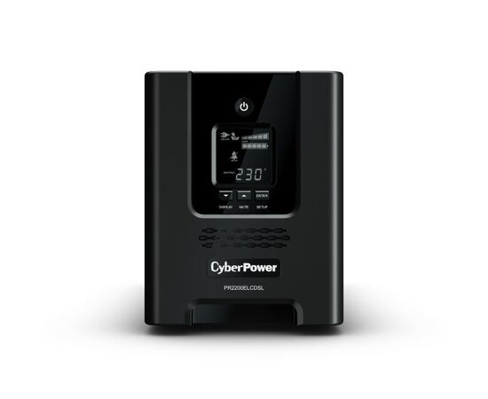  ИБП CyberPower PR2200ELCDSL 2200VA/1980W USB/RJ11/45 (9 IEC) 
