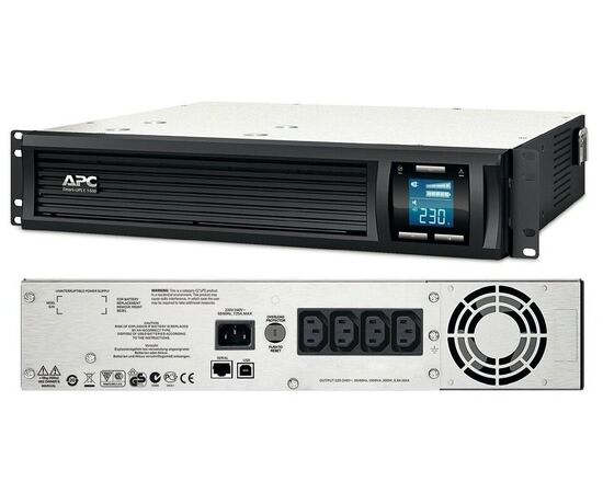  ИБП APC Smart-UPS C SMC1500I-2UC 900Вт 1500ВА черный 