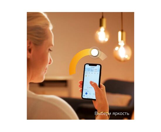  Умная лампа Gauss Smart Home G95 (1320112) E27 Wi-Fi 