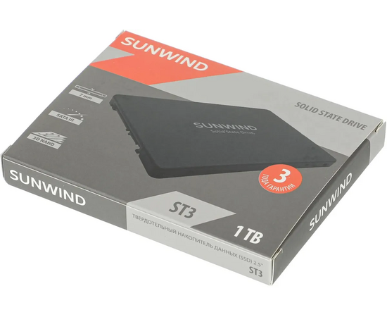  SSD SunWind ST3 SWSSD001TS2T SATA-III 1TB 2.5" 